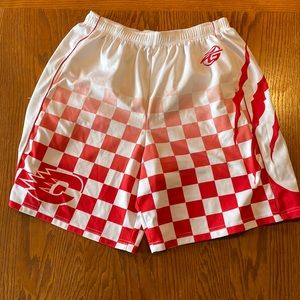 Custom lacrosse shorts XL